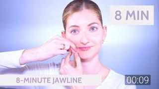 8-Minute Jawline Lesson | Face Fitness, Facial Fitness, Facial Yoga