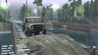 SpinTires обзор мода Уаз-469Б