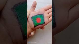 How to draw Bangladesh flag #youtubeshorts #bangladeshflag #shorts