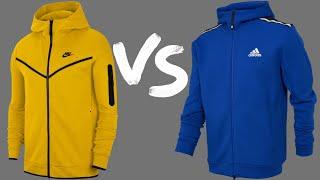 NIKE TECH FLEECE HOODIE VS ADIDAS ZNE HOODIE | FIT