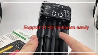 Amazing 21700 batteries Charger