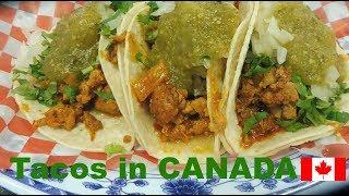 Mexican Tacos in Calgary, CANADA