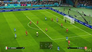 eFootball PES 2021 - Italy vs Switzerland - UEFA EURO 2020 Gameplay (PS5 UHD) [4K60FPS]