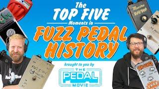 the TOP FIVE moments in FUZZ PEDAL HISTORY! - Brought to you by Reverb.com's The Pedal Movie