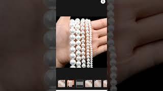 white pearls beautifull brecelt for girls . #viral  #youtube #shorts #life #lifestyle #beaul #cute