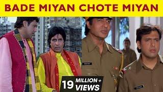 Bade Miyan Chote Miyan | All comedy Scenes | Amitabh Bachchan | Govinda | Raveena Tandon