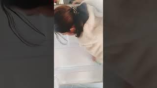 FRIDGE CLEANING ASMR • Gaelle dl