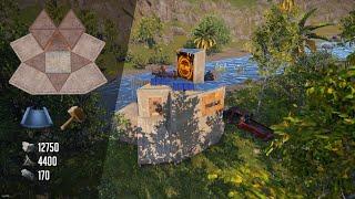 Rust - DUO BUNKER BASE DESIGN (Simple, Compact, Cheap, Easy to build)