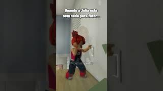 Quando JÚLIA  está sem nada para fazer - roblox memes #eumommyedu #shorts