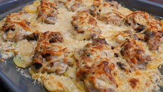 OVEN BAKED CHICKEN WITH CHEESE