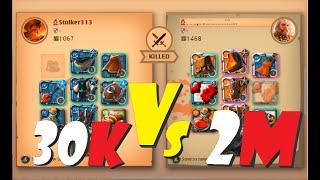 SOLO GANKS / 30K Vs 2m BUILD / ALBION ONLINE