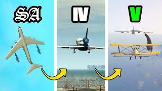 Best Plane Mission in GTA Games (Evolution)