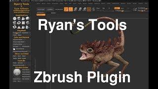Ryan's Tools: Free Zbrush Plugin