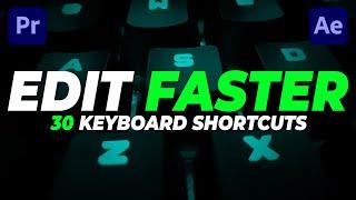 30 Keyboard Shortcuts in Premiere Pro!