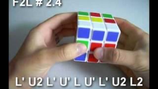 German Speedcubing Tutorial (Fridrich Method) - F2L (Part 1)