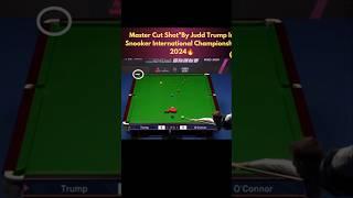 Master Cut Shot By Judd Trump #2024 #snooker #ytshorts #viralshorts