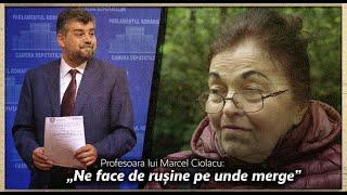 Profesoara lui Marcel Ciolacu: „Ne face de rușine pe unde merge“