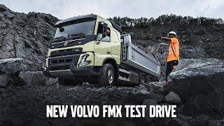 Volvo Trucks - Test drive of the Volvo FMX (some features and how to use them)