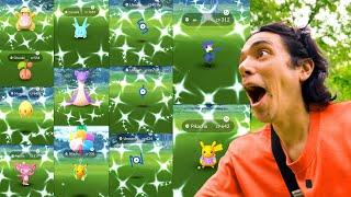 I Tried to Catch EVERY NEW SHINY at This Pokémon GO Event