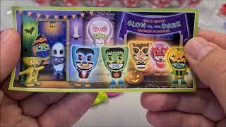 Kinder Surprise Halloween 2020 Masked Monsters part 2. Киндер-сюрприз Монстры в масках. Часть 2!