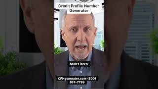 Credit Profile Number Generator