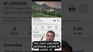 The least and most expensive listing in Sandy, UT.