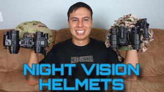 My Currrent Night Vision Helmet Setups