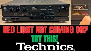 How to Fix the MOST common reason for NO SOUND on vintage Technics Amplifiers