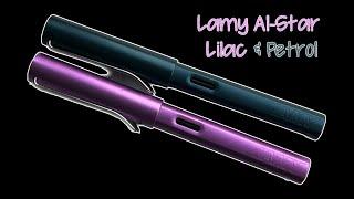 NEW PEN DAY: Lamy Al-Star Petrol and Lilac  {GIVEAWAY CLOSED}