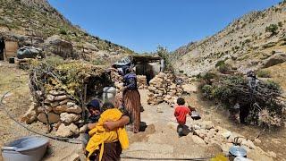The challenges of nomadiclife in the heatZahra andAbbas struggle to survive in the mountains of Iran