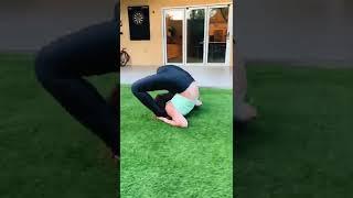 Backbend Rolling with Sofie Dossi #shorts