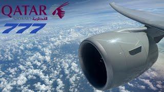 4K Qatar Airways 777-300ER Economy Class  Bangkok BKK - Doha DOH  [FULL FLIGHT REPORT]