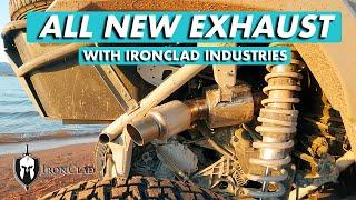 A QUIETER RACE EXHAUST?? FT. IRONCLAD'S LATEST EXHAUST | CHUPACABRA OFFROAD