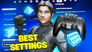 NEW BEST Controller SETTINGS + Sensitivity for Fortnite! (PS4/PS5/XBOX/PC)