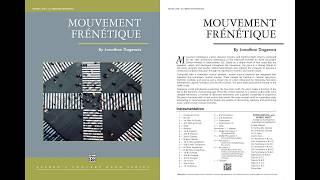 Mouvement Frénétique, by Jonathan Dagenais – Score & Sound