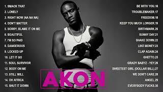 Akon - Best Songs Collection 2024 - Greatest Hits Songs of All Time - Music Mix Playlist 2024