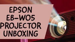 Unboxing EPSON EB W05 PROJECTOR ll EPSON ll Projector