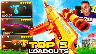 TOP 5 NEW META LOADOUTS in Warzone Season 2! (Best Class Setups)