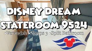 Disney Dream Stateroom 9524 Tour