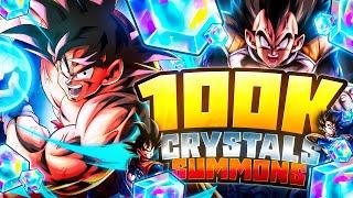  100,000+ CC READY!! LL Kaioken Goku & Vegeta 7th Anniversary Part 2 Summons | Dragon Ball Legends
