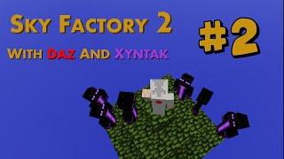 SkyFactory2 - E2 - With Xyntak - Entering the stone age!