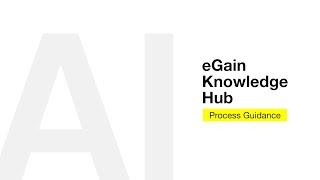 eGain Process Guidance + CBR Standard Demo (Insurance Scenario)