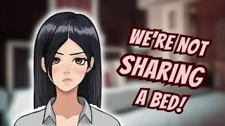 Sharing a Bed With Your Coworker [F4A] [Enemies to Lovers] [ASMR Roleplay]