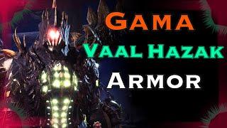 Monster Hunter World - Gama Vaal Hazak armor