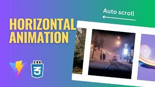 Horizontal Scroll Animation in React with Pure CSS