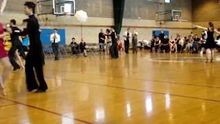 Silver International Samba Final at the Northwestern Ballroom Classic '10