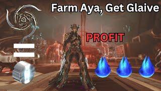 Aya Farming - Glaive Prime is Back! | Warframe