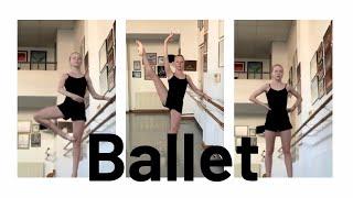 Part of my ballet class!