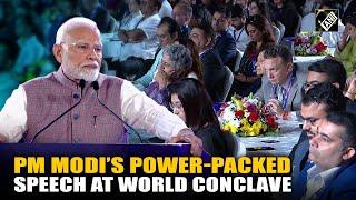 From India’s message for world to ‘Indian century’, PM Modi power-packed speech at world conclave