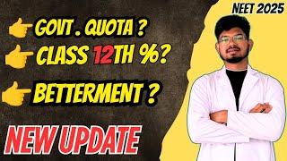 Govt. Quota & NRI || EFFECT ON CUT OFF||GRACE MARK'S ||Q&A#cutoff #neet2025 #mbbs